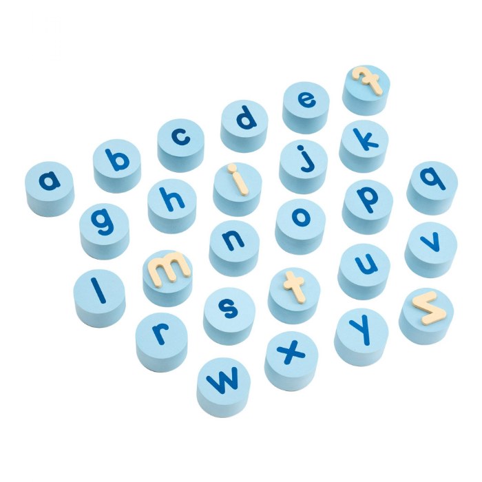 Primary Image of Giant Alphabet Stampers - Lowercase Letters