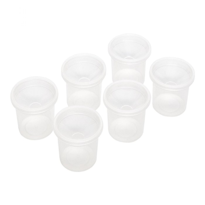 Alternate Image #1 of Spill-Proof Paint Cups - Set of 6