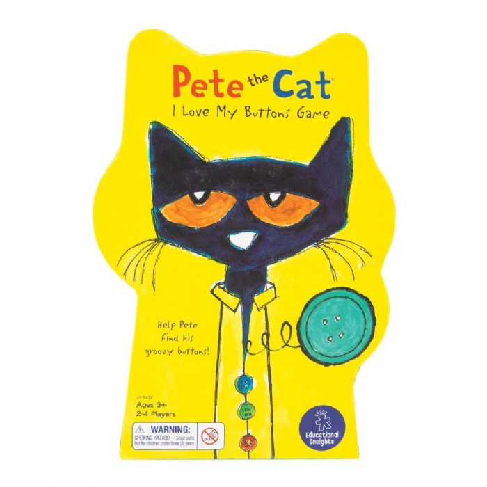 Alternate Image #1 of Pete the Cat&reg; I Love My Buttons Game
