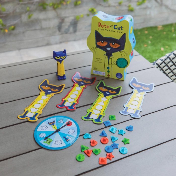 Alternate Image #1 of Pete the Cat&reg; I Love My Buttons Game