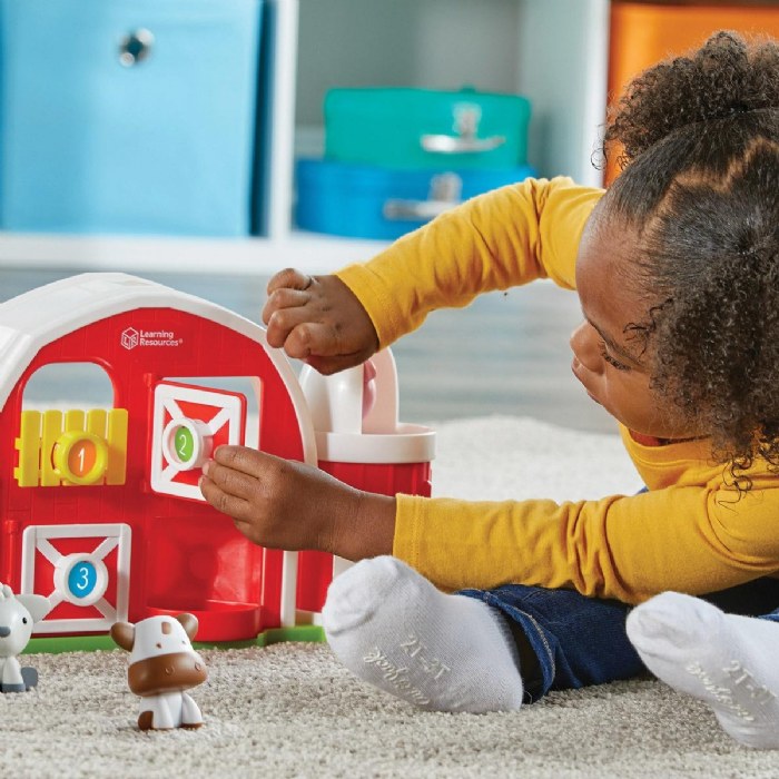 Alternate Image #1 of Peekaboo Learning Barnyard Playset