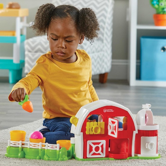 Alternate Image #1 of Peekaboo Learning Barnyard Playset