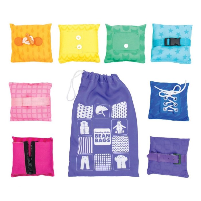 Alternate Image #1 of Dressing Skills Bean Bags