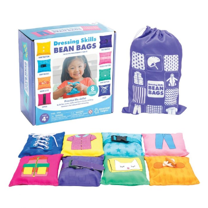 Alternate Image #1 of Dressing Skills Bean Bags