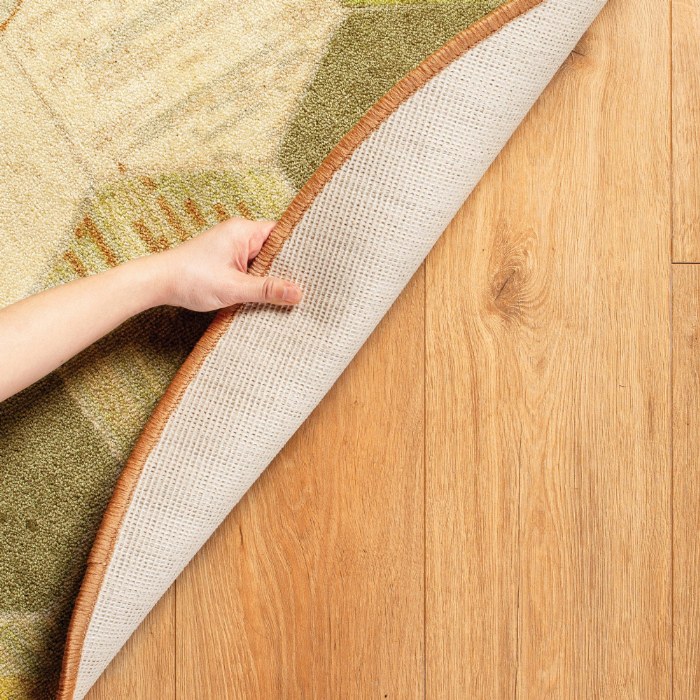 Alternate Image #1 of Sense of Place 5' Round Carpet - Green