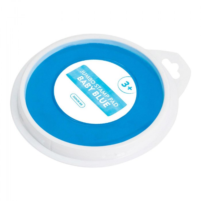 Alternate Image #1 of Washable Jumbo Stamp Pad - Baby Blue