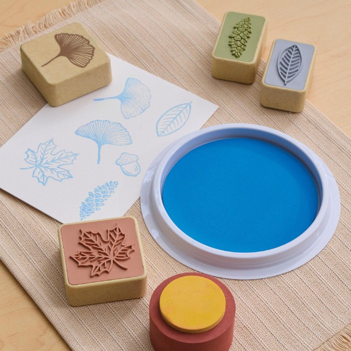 Alternate Image #1 of Washable Jumbo Stamp Pad - Baby Blue