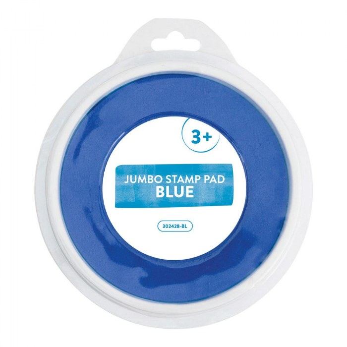 Primary Image of Washable Jumbo Stamp Pad - Blue