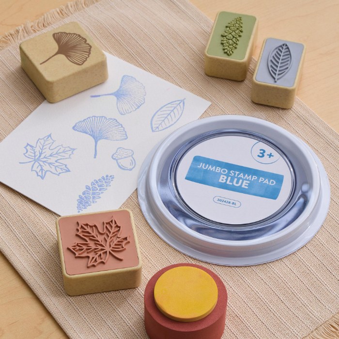 Alternate Image #1 of Washable Jumbo Stamp Pad - Blue