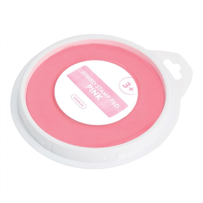 Alternate Image #1 of Washable Jumbo Stamp Pad - Pink