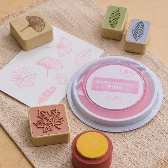Alternate Image #1 of Washable Jumbo Stamp Pad - Pink