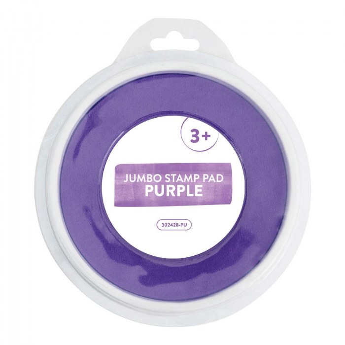 Primary Image of Washable Jumbo Stamp Pad - Purple