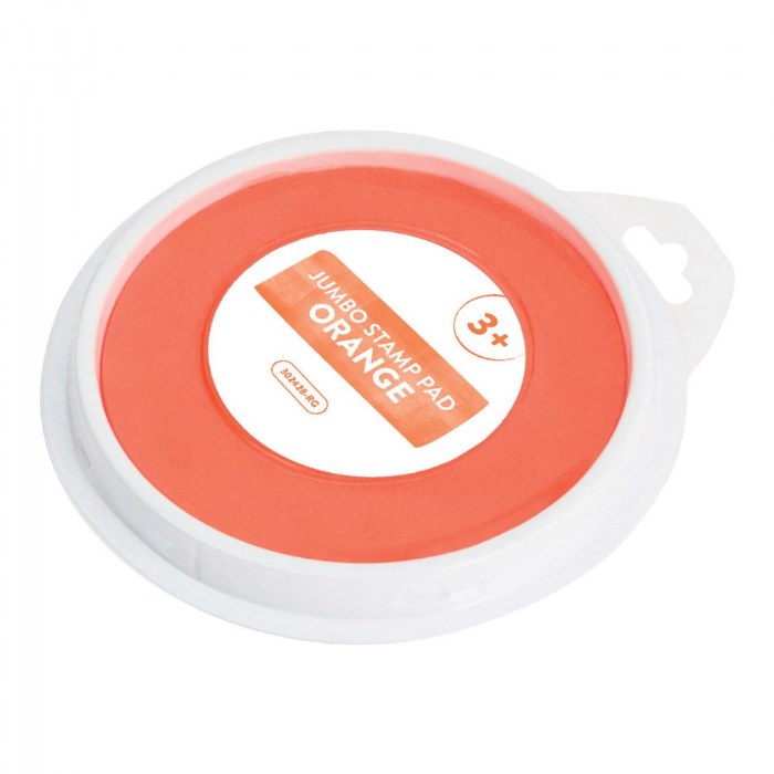 Alternate Image #1 of Washable Jumbo Stamp Pad - Orange