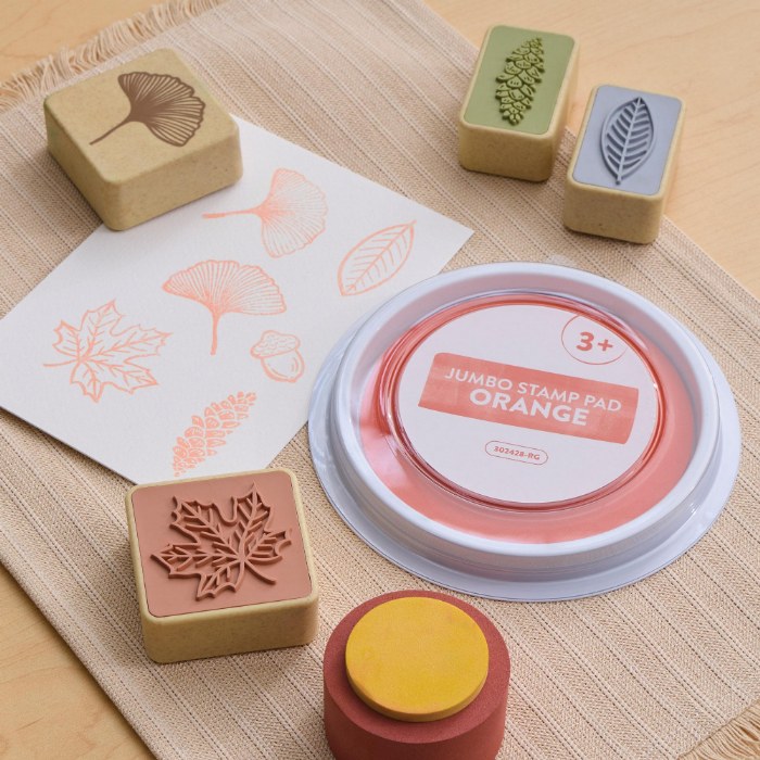 Alternate Image #1 of Washable Jumbo Stamp Pad - Orange