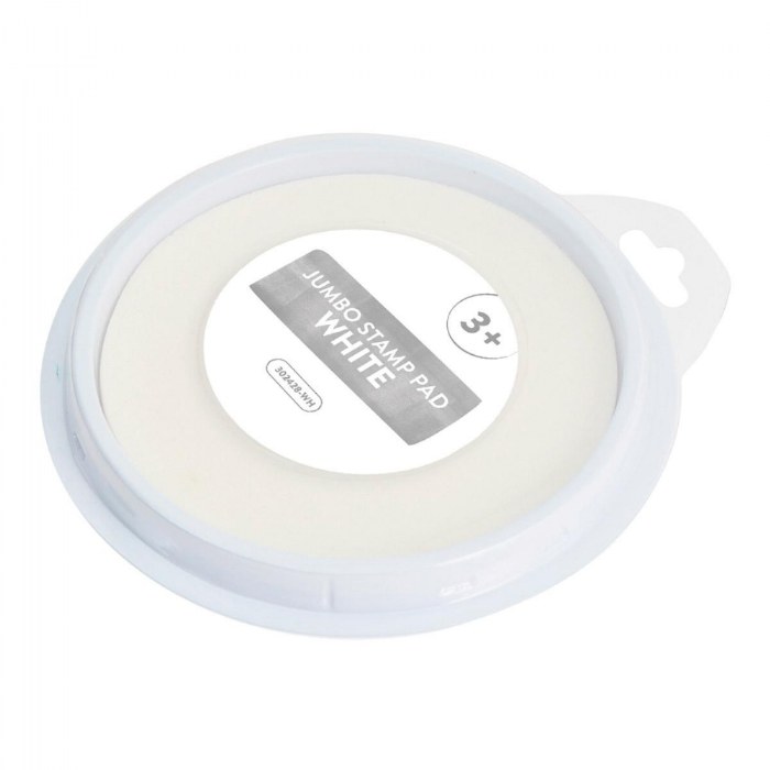 Alternate Image #1 of Washable Jumbo Stamp Pad - White