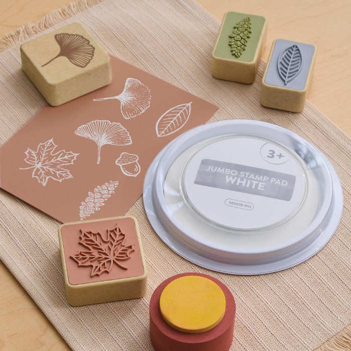 Alternate Image #1 of Washable Jumbo Stamp Pad - White