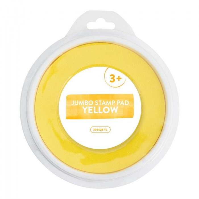 Primary Image of Washable Jumbo Stamp Pad - Yellow