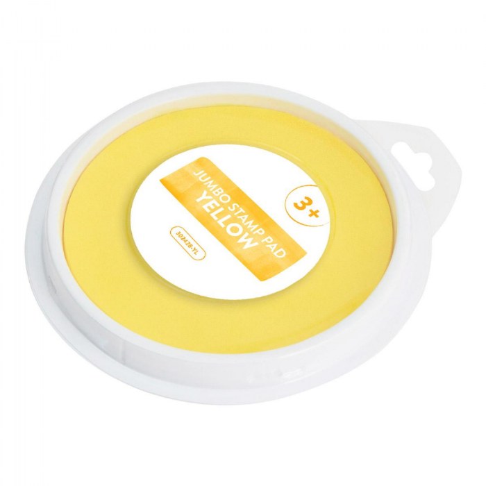 Alternate Image #1 of Washable Jumbo Stamp Pad - Yellow