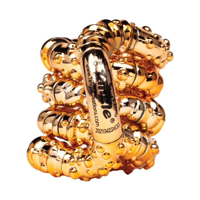 Alternate Image #1 of Tangle&reg; Jr. Textured Metallic Fidgets - Set of 6