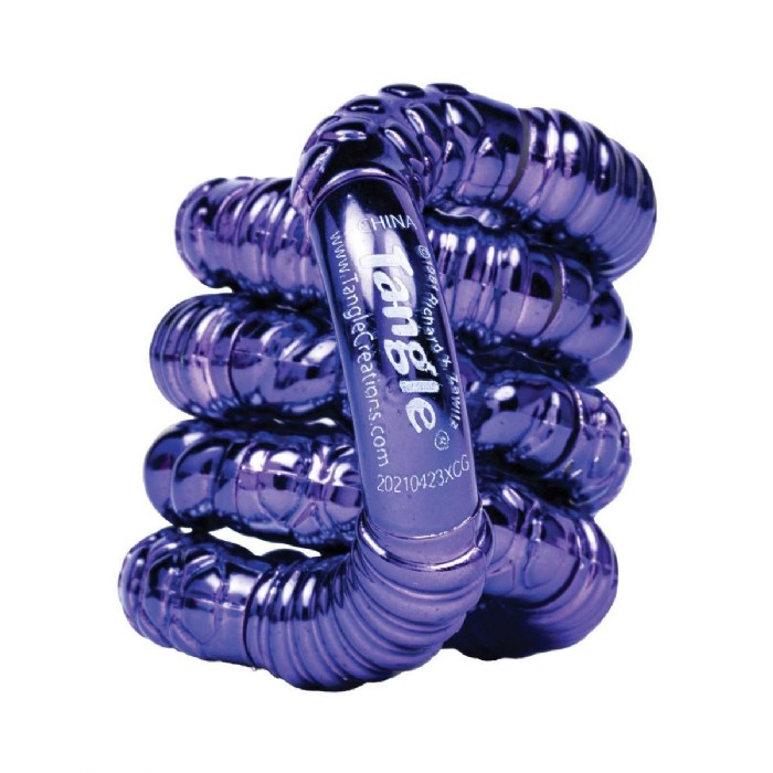 Alternate Image #1 of Tangle&reg; Jr. Textured Metallic Fidgets - Set of 6