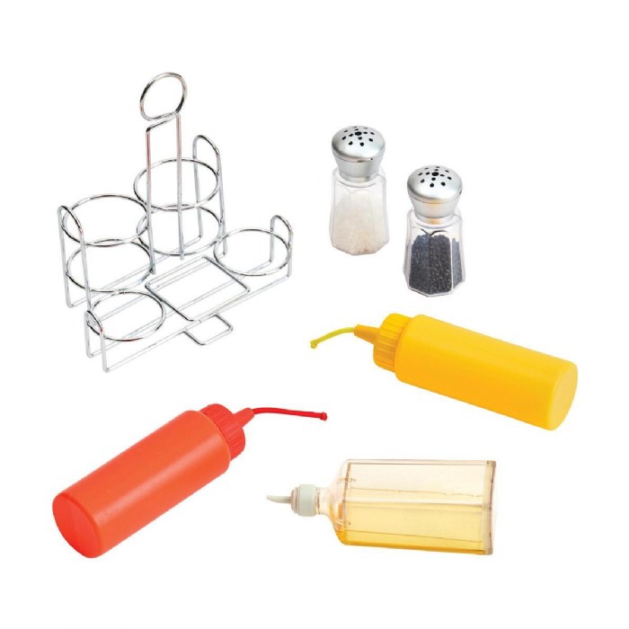 Alternate Image #1 of Kaplan Kitchen Pretend Condiment Set
