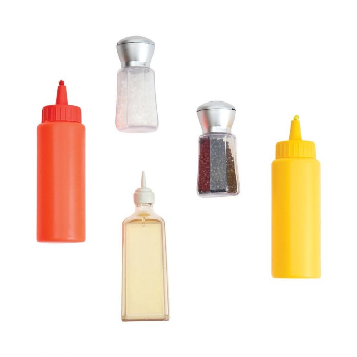 Alternate Image #1 of Kaplan Kitchen Pretend Condiment Set