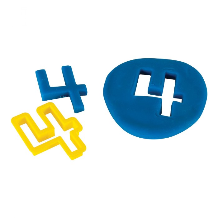 Alternate Image #1 of Numbers Dough Cutter Set