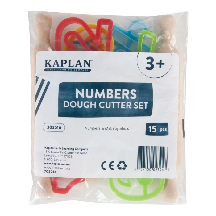 Alternate Image #1 of Numbers Dough Cutter Set