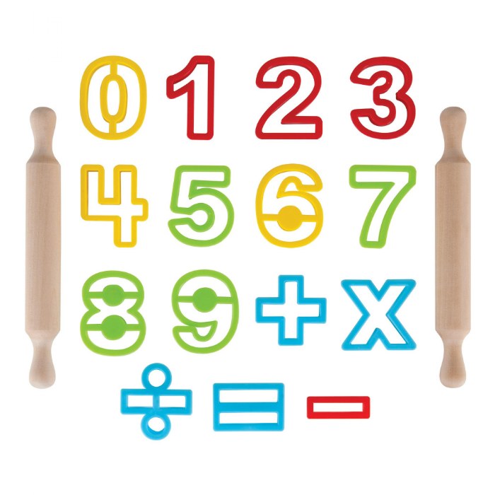 Primary Image of Numbers Dough Cutter Set