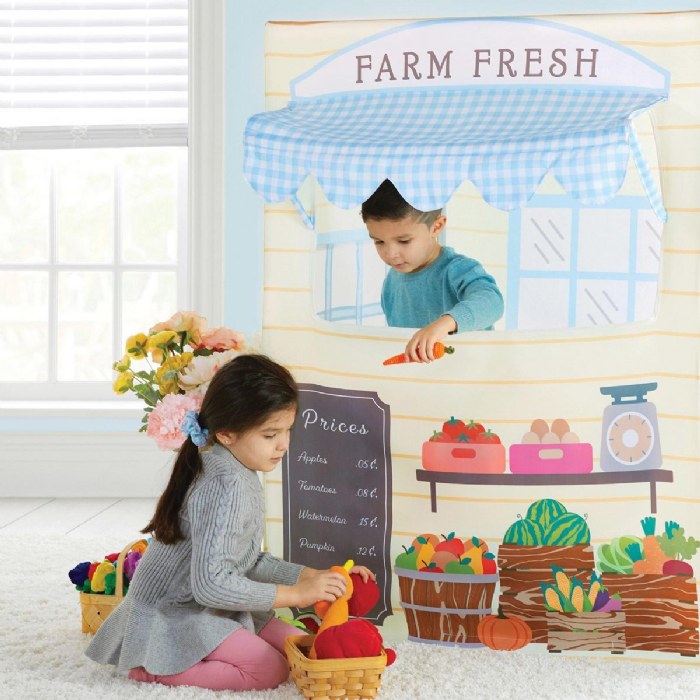 Alternate Image #1 of Martha Stewart Kids' Farmer's Market Play Tent