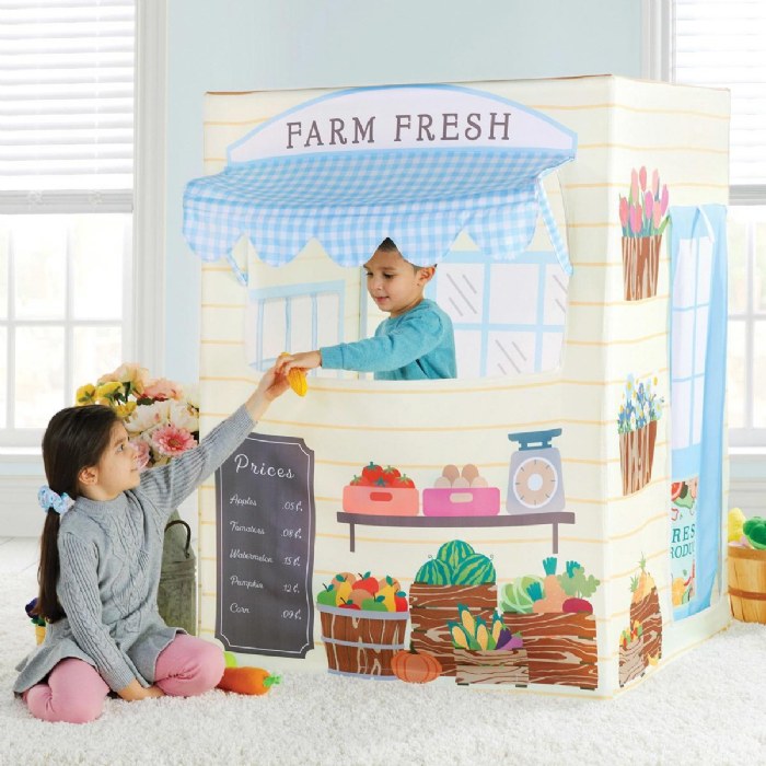 Alternate Image #1 of Martha Stewart Kids' Farmer's Market Play Tent