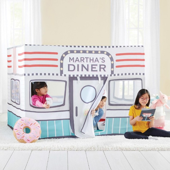 Alternate Image #1 of Martha Stewart Kids' Diner Play Tent