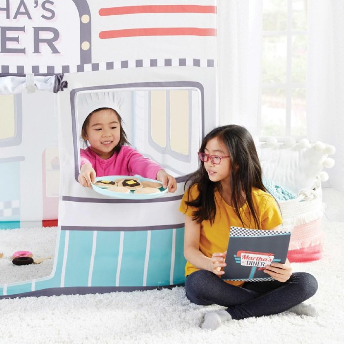 Alternate Image #1 of Martha Stewart Kids' Diner Play Tent