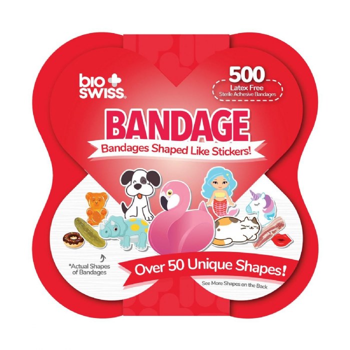Primary Image of Fun Shaped Bandages - Set of 500
