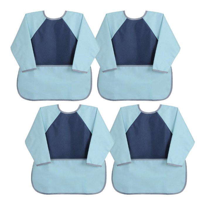 Primary Image of Toddler Long Sleeve Apron - Set of 4