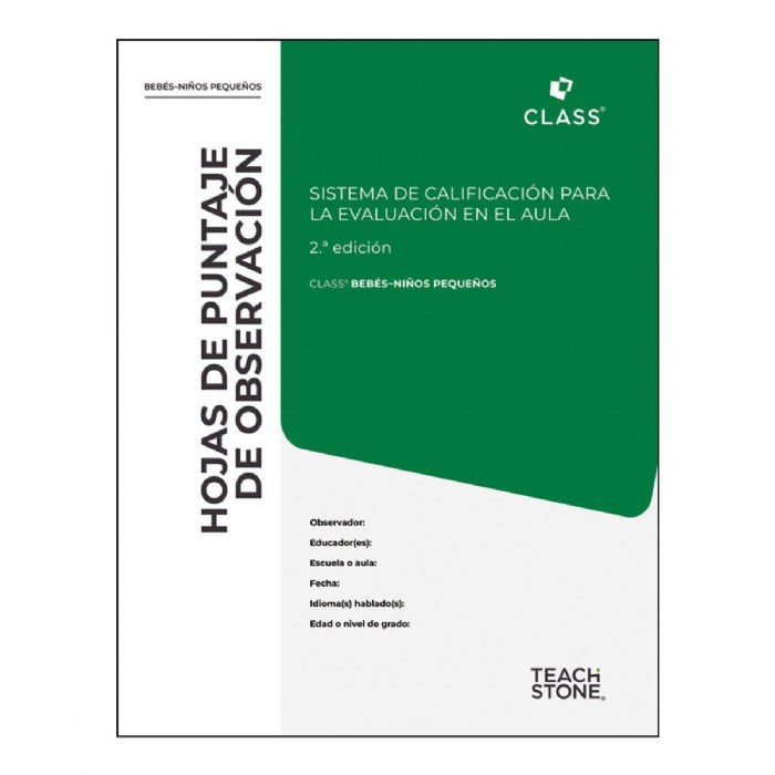 Alternate Image #1 of CLASS&reg; 2nd Edition Infant-Toddler Manual Set - Spanish