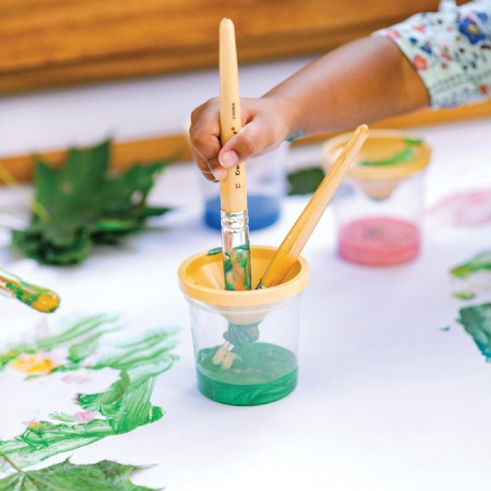 Alternate Image #1 of Acadia Outdoor Art Activity Table with Stools (Ready to Assemble)