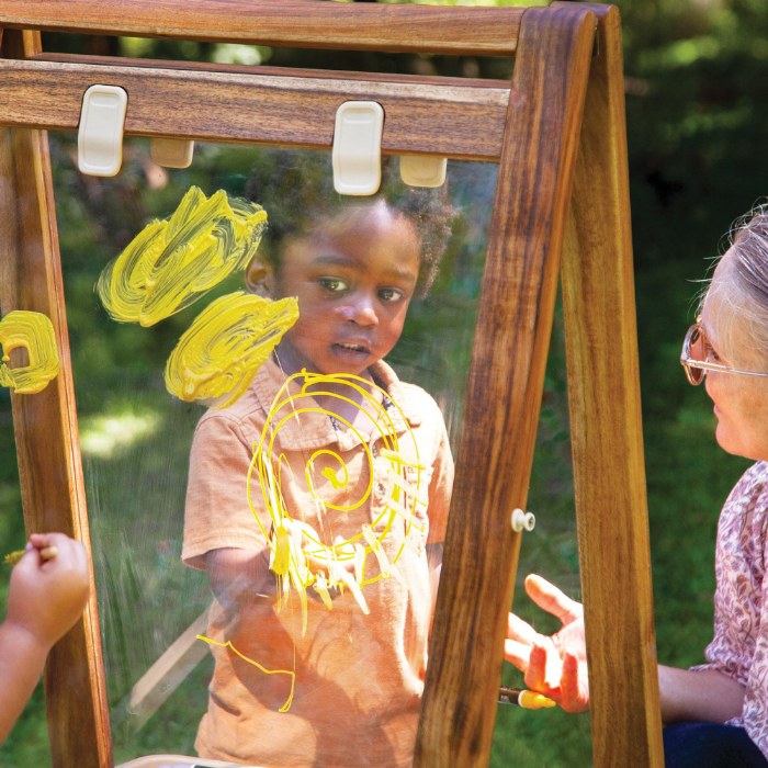 Alternate Image #1 of Acadia Outdoor Art Easel (Ready to Assemble)