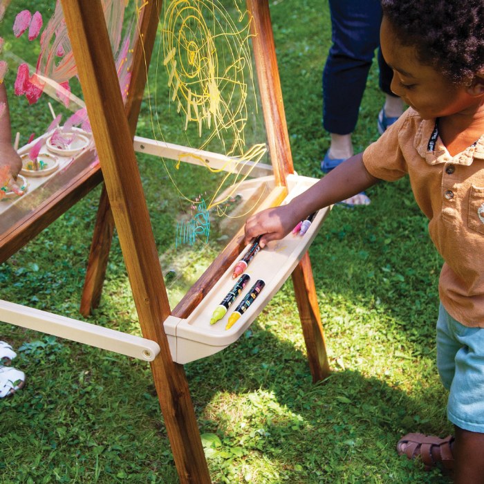 Alternate Image #1 of Acadia Outdoor Art Easel (Ready to Assemble)