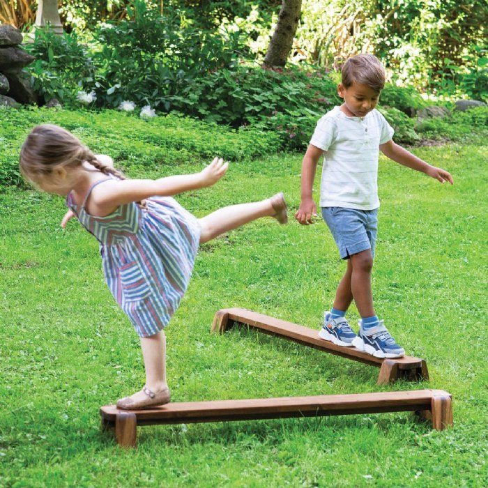 Alternate Image #1 of Acadia Outdoor Balance Beam Set (Ready to Assemble)