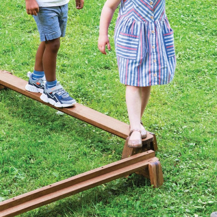 Alternate Image #1 of Acadia Outdoor Balance Beam Set (Ready to Assemble)