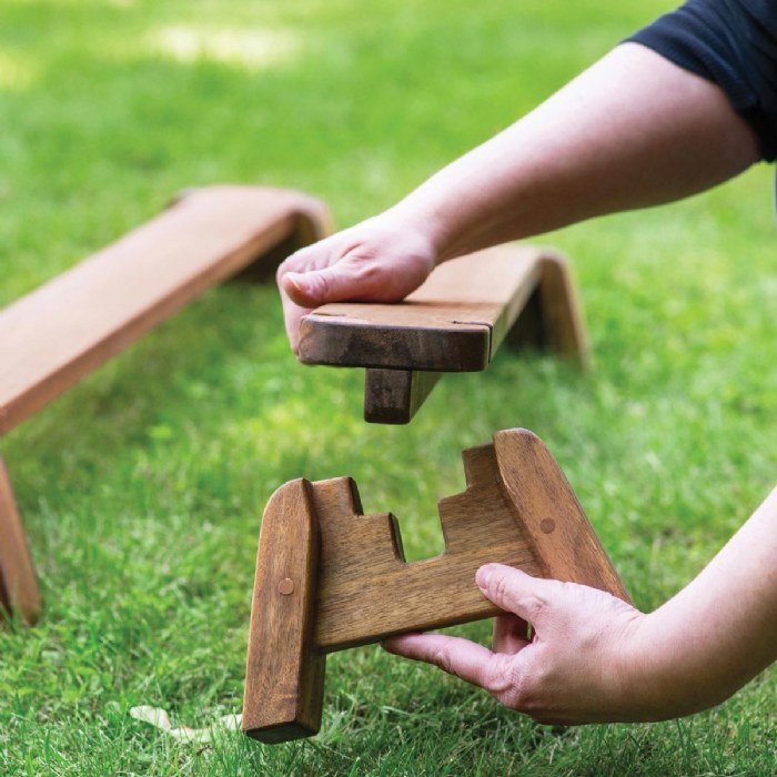 Alternate Image #1 of Acadia Outdoor Balance Beam Set (Ready to Assemble)