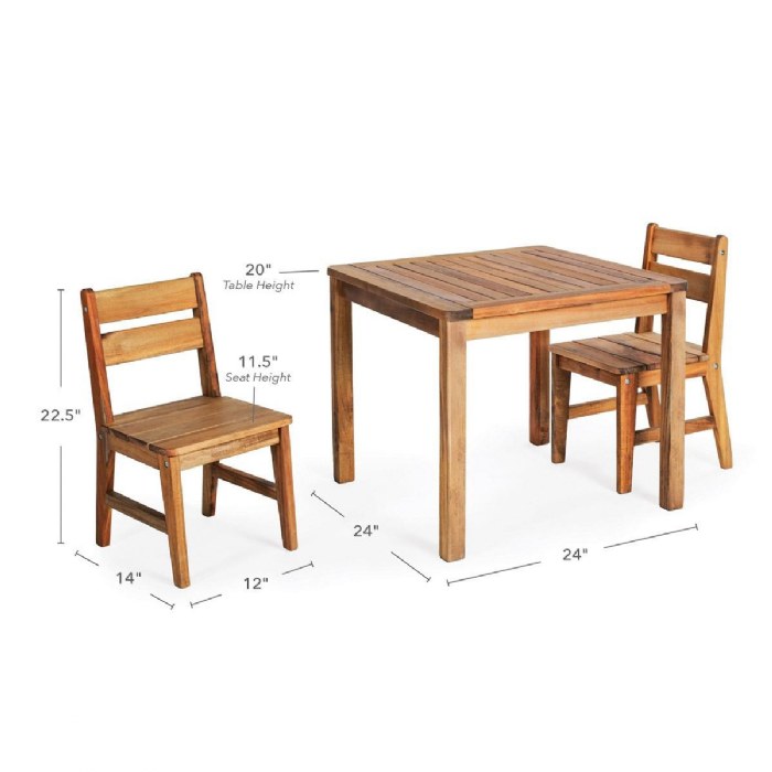 Alternate Image #1 of Acadia Outdoor Table and Chair Set (Ready to Assemble)