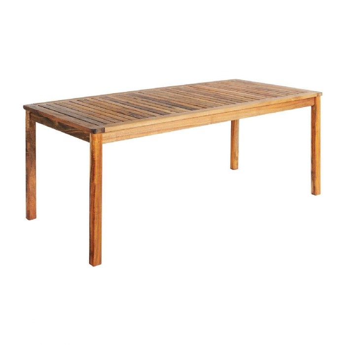 Primary Image of Acadia Outdoor Long Table 30" x 60" (Ready to Assemble)