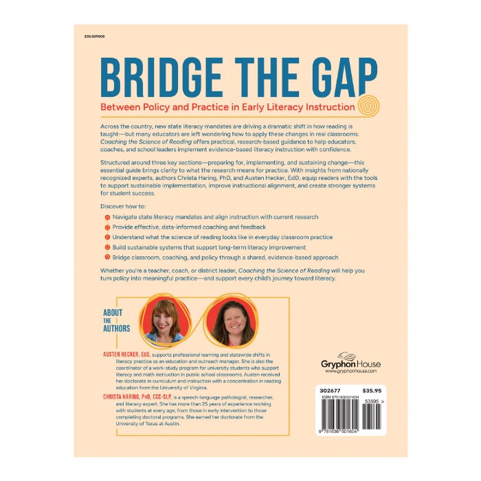 Alternate Image #1 of Coaching the Science of Reading: Supporting and Sustaining Change in Evidence-Based Literacy Instruction
