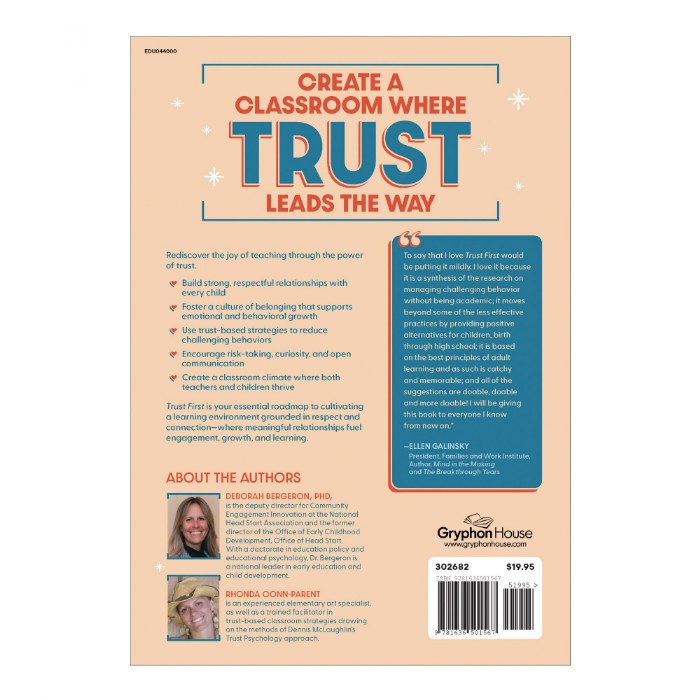 Alternate Image #1 of Trust First: Turn Behaviors that Challenge Us into Opportunities to Learn