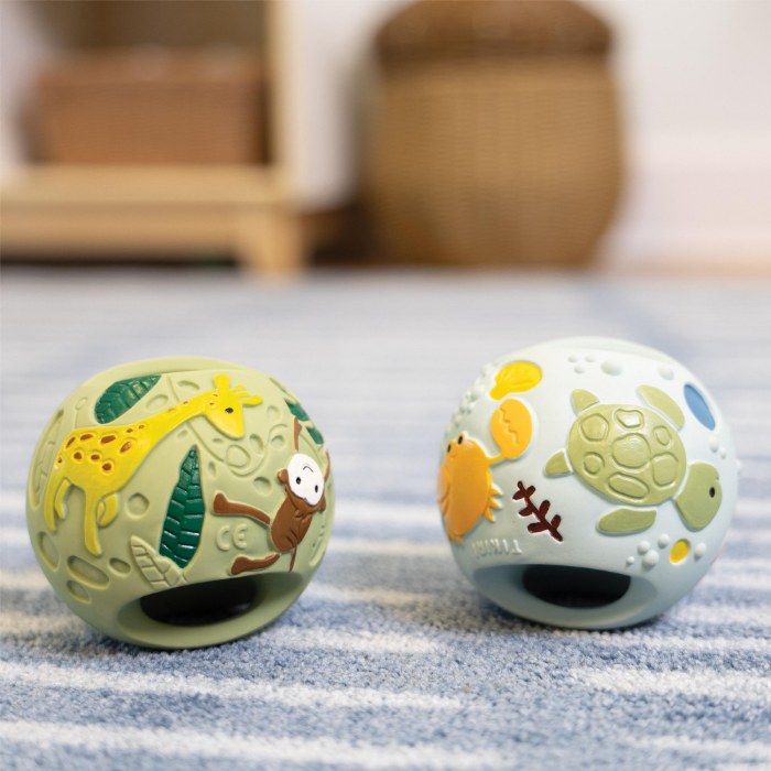 Alternate Image #1 of Multi-Sensory Grabbing Balls - Set of 2