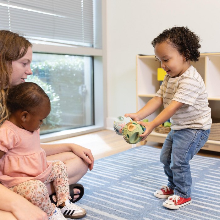 Alternate Image #1 of Multi-Sensory Grabbing Balls - Set of 2