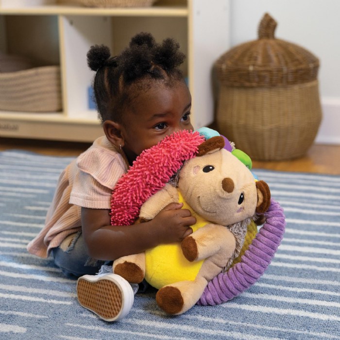 Alternate Image #1 of Hugsy the Weighted Hedgehog