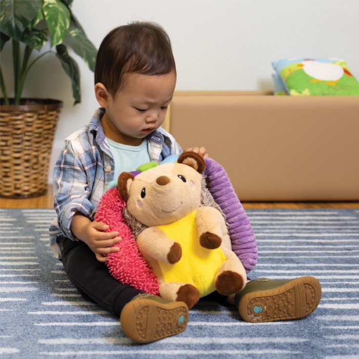 Alternate Image #1 of Hugsy the Weighted Hedgehog